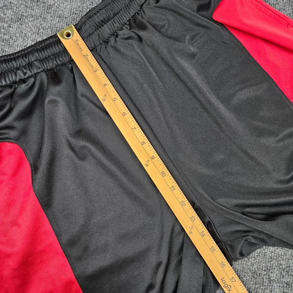 Nike Jordan Basketball Shorts Men's L Black Red Training 277109 Activewear Loose